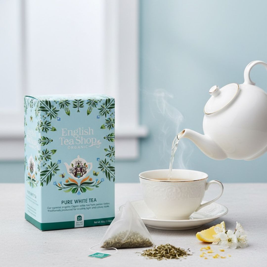 Pure White Tea – Organic White Tea Bags | English Tea Shop
