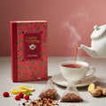 Sips of Caffeine-Free Bliss Tea Library | Organic Herbal Tea Gift Set