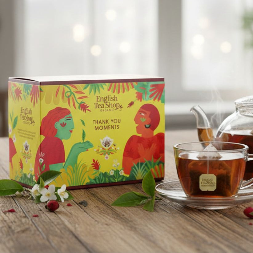 Thank You Moments Organic Tea Gift Box - English Tea Shop