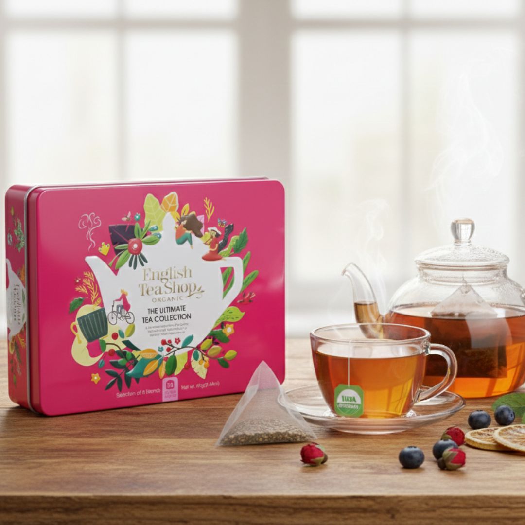 Ultimate Tea Collection Organic Gift Tin | English Tea Shop