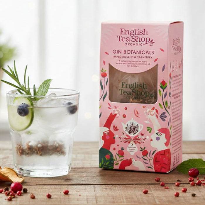 Organic Gin Botanicals Apple Rosehip & Cranberry | English Tea Shop