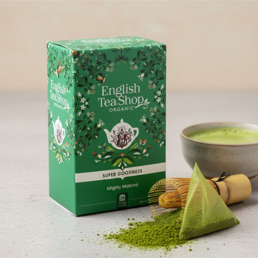 Organic Matcha Green Tea | Natural Energy & Focus | English Tea Shop