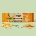 Lanna Valley Organic Rice Crackers: Cheese & Onion (100g)