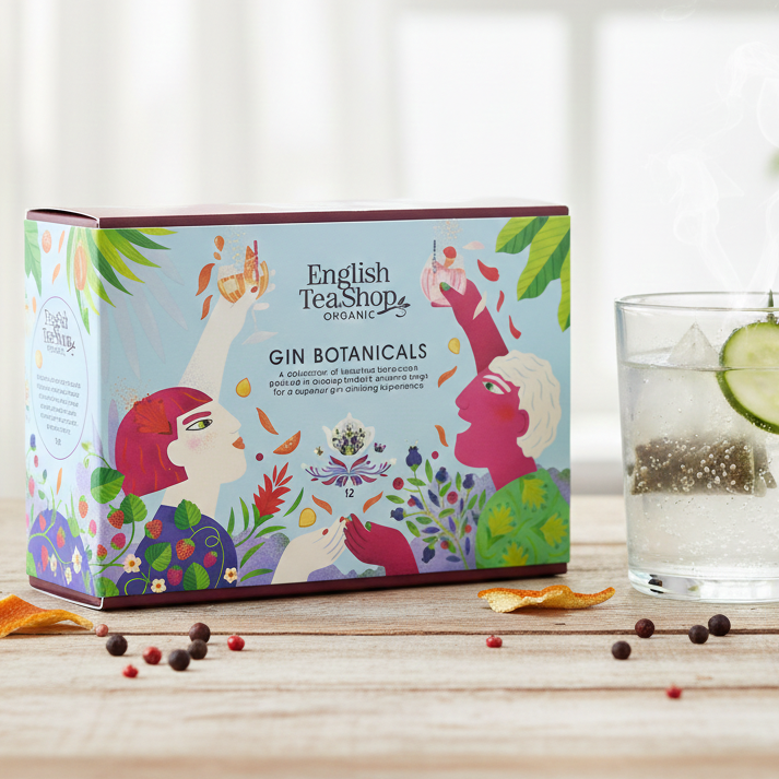 English Tea Shop Organic Gin Botanicals Tea | Botanical Tea Gift Set