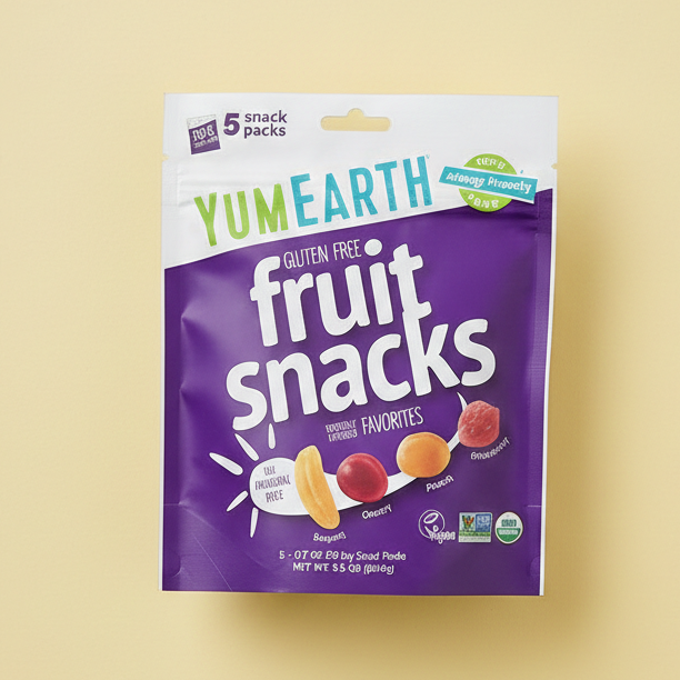 YumEarth Organic Vegan Fruit Snacks (99g)