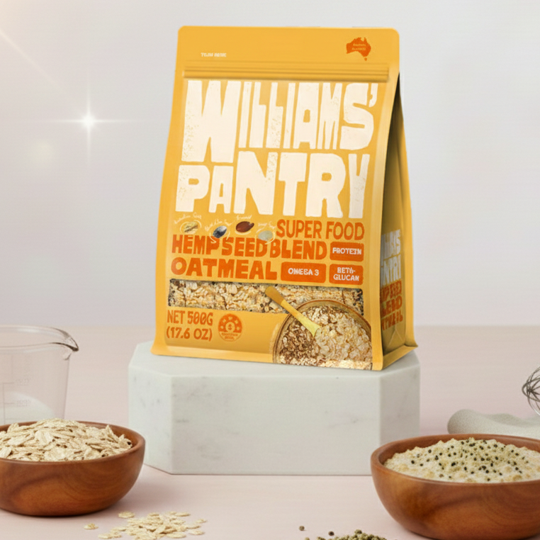 Williams Pantry Hemp Seed Blend Oatmeal 500g