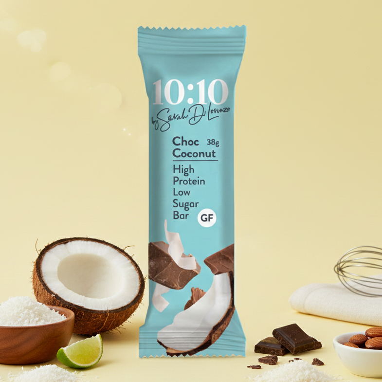 1010 by Sarah Di Lorenzo: Choc Coconut Protein Bar (38g)