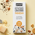 Penati Keto Nut & Seed Crackers: Parmesan (120g)