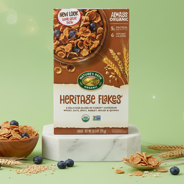 Nature's Path Organic Heritage Flakes (375g)