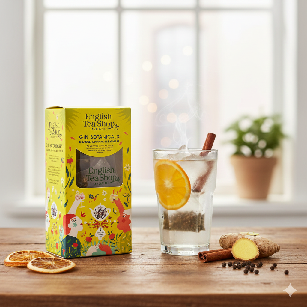 Organic Gin Botanicals Orange Cinnamon & Ginger | English Tea Shop