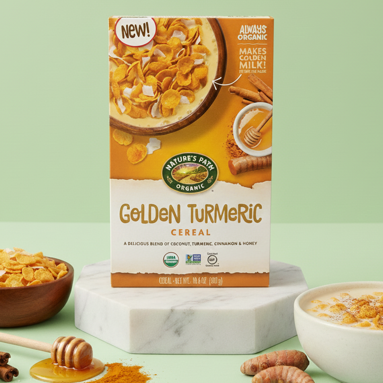 Nature's Path Organic Golden Turmeric Cereal (300g)