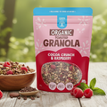 Chantal Organics Cocoa Crunch & Raspberry Granola 350g
