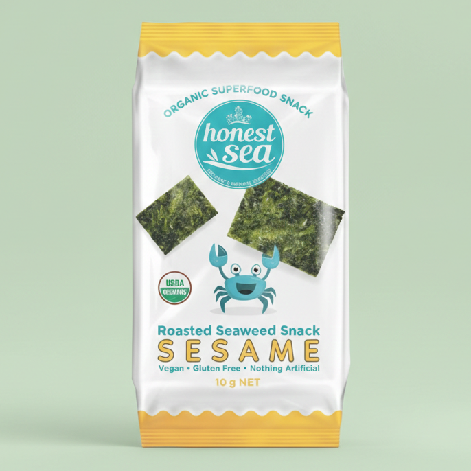 Honest Sea Seaweed - Sesame Multipack/10g/5g