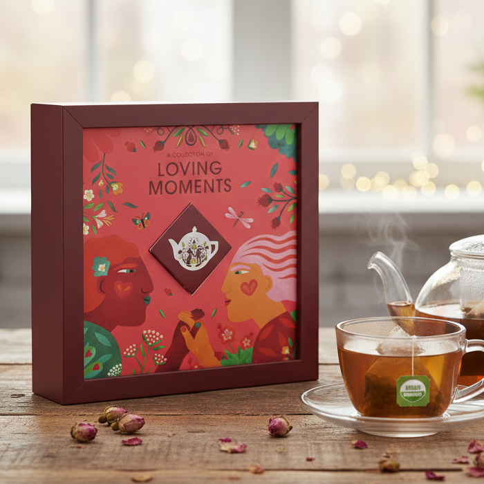 English Tea Shop Organic Loving Moments Tea Gift Box
