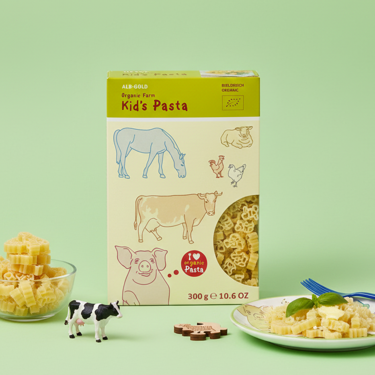 Alb-Gold Organic Kids Pasta Farm (300g)