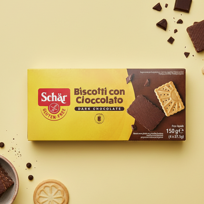 Schär Biscotti con Cioccolato (150g)