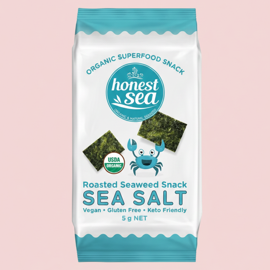 Honest Sea Seaweed - Sea Salt Multipack/ 10g/ 5g