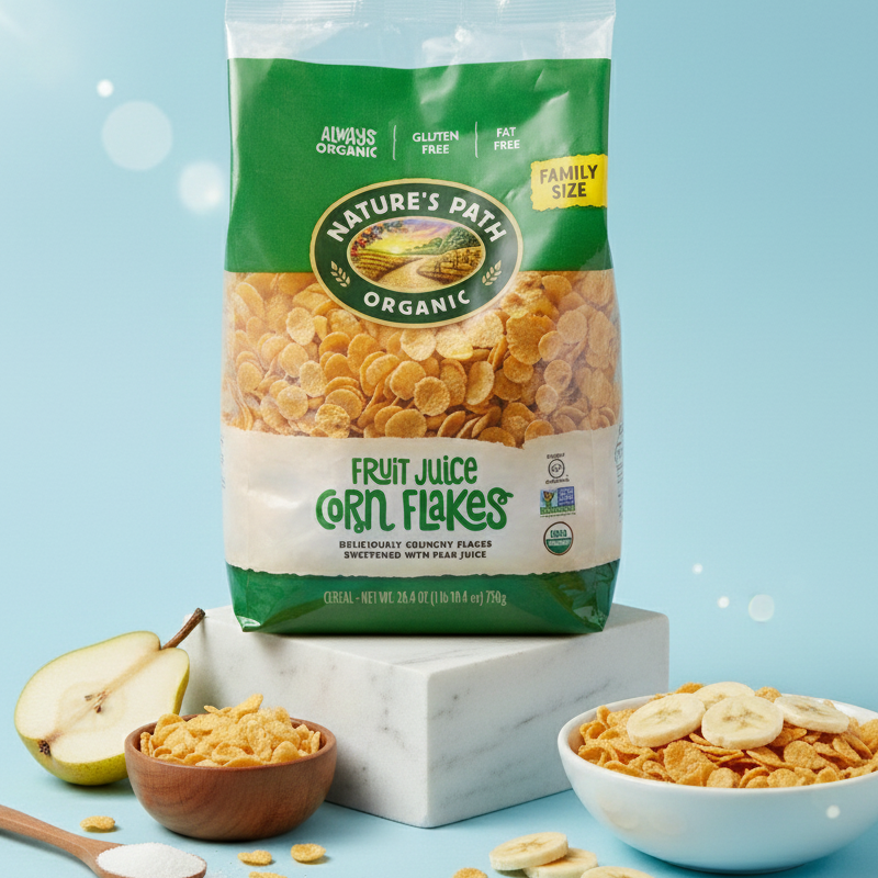 Nature's Path Organic Corn Flakes Eco Pack (750g)