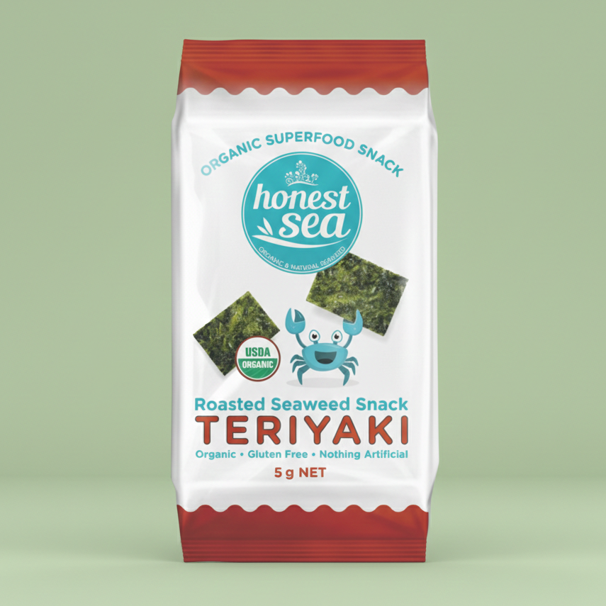 Honest Sea Seaweed - Teriyaki Multipack/Individual